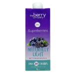 The Berry Company Superberries purple Juice Drink LIGHT 1L